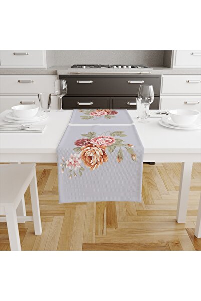 Talia Home Covoraș cu model de trandafiri Tlar-004