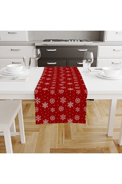 Talia Home Kar Tanesi Baskılı Runner Tlar-165