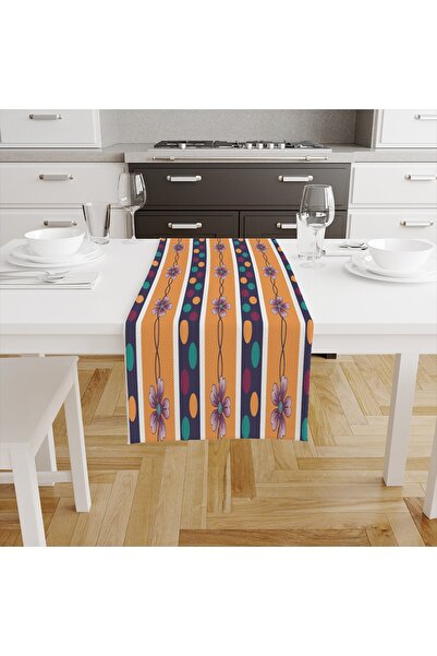 Talia Home Runner cu dungi portocalii Tlar-031