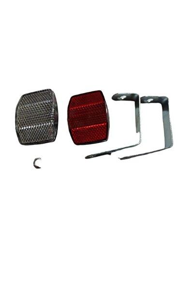 hagiki (1 Adet) Bisiklet Ve Motorsiklet Ön Ve Arka 2li Reflektör Seti Bisikle...