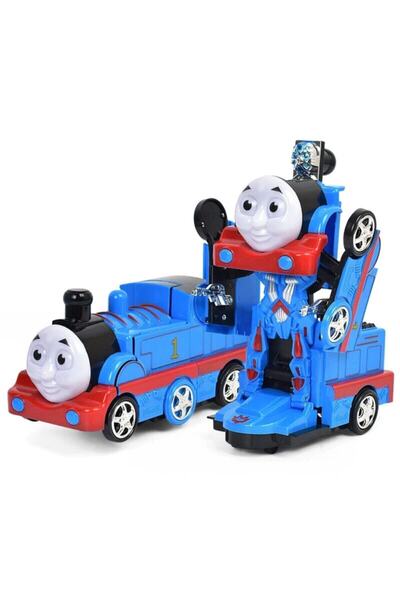 Genel Markalar Es8992 Robota Dönüşebilen Işıklı Müzikli Çarpınca Açılan Thoma...