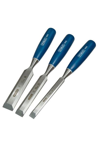 Stanley St016128 İskarpela Seti Klasik Mavi 3 Parça