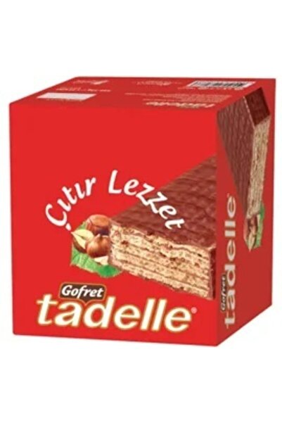 Tadelle Fındık Dolgulu Sütlü Çikolatalı Gofret 24 X 35 gr
