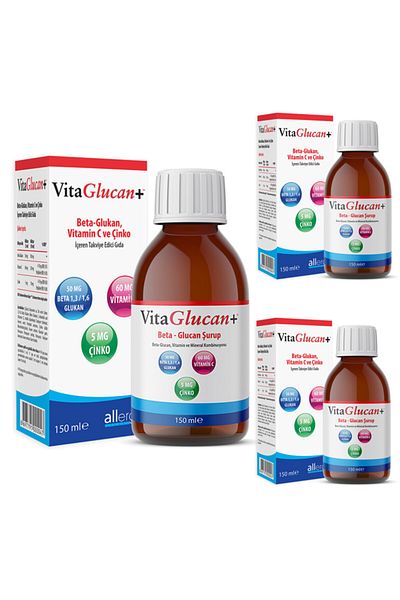 Allergo Vitaglucan+ Syrup 150 ml
