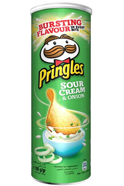 Pringles Sour Cream & Onion 130 gr