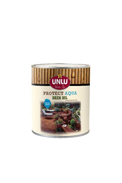 Ünlü Boya Ünlü Protect Aqua Su Bazlı Deck Yağı 0,9l Anfora