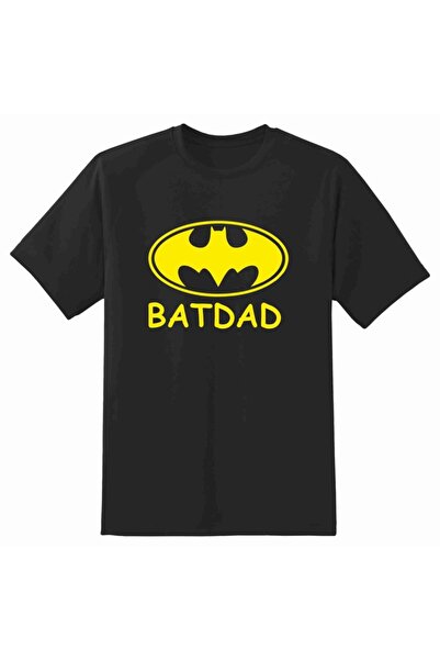 venüsdijital Muška crna majica Batdad Štampano
