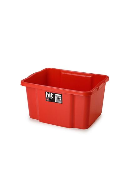 Bora Plastik Hit Box Portable Case No:3 – 24.9 Lt Red Color Bo454