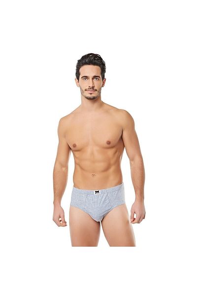 Tutku Γκρι Slip Panties Boxer 12 Τεμαχίων