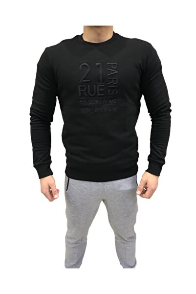 Karl Lagerfeld Erkek Adres Nakışlı Sweatshirt