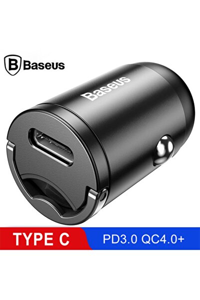 Baseus Tiny Star Mini Uyumlu  Pps Type-c Port 30w Hızlı Araç Şarj Cihazı