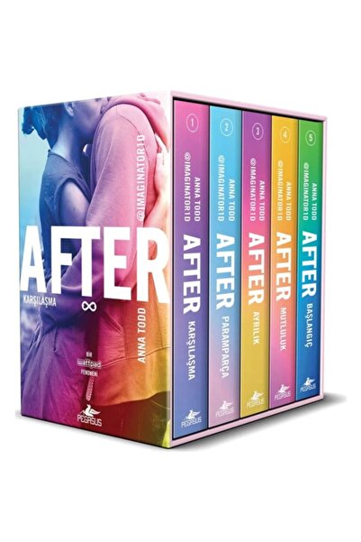 Pegasus Yayınları After Serisi Özel Kutulu Set (5 Kitap) - Anna Todd