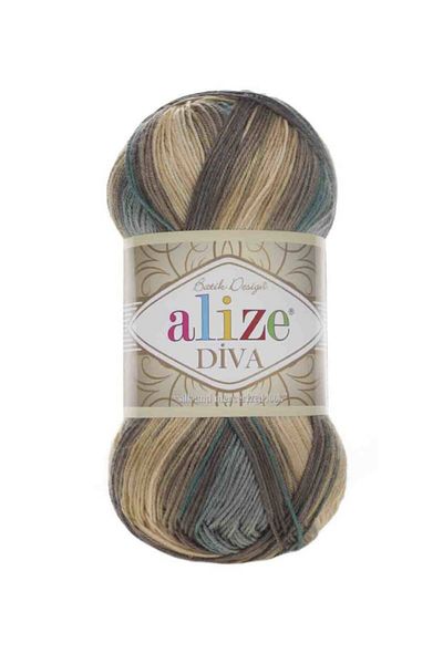 Alize Νήμα πλεξίματος Diva Batik 3307