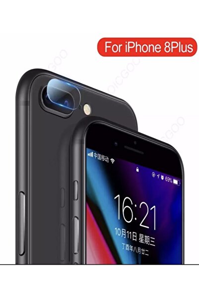 ucuzmi 7plus 8plus Uyumlu Arka Kamera Lens Koruma Nano Temperli Camı Kamera K...