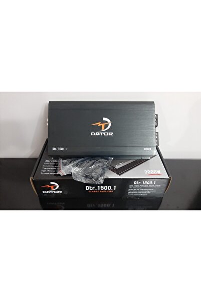 DATOR 1500.1 Mono Amfi Kalite 1500 Rms