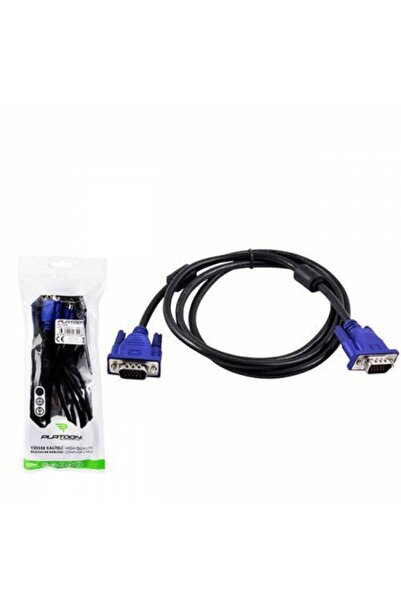 Platoon Vga Kablo Pl-7008 1.5 Metre Vga Kablo 1.kalite