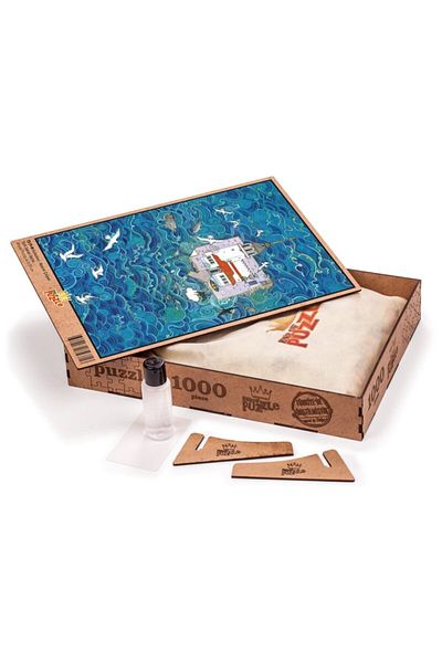 King Of Puzzle Maiden Tower - Nusret Çolpan Wooden Puzzle 1000 Pieces