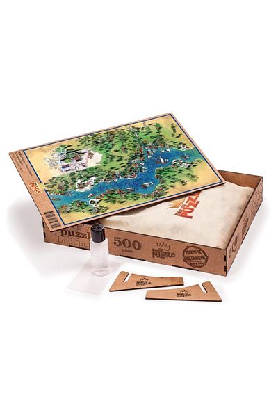 King Of Puzzle Boğaziçi - Nusret Çolpan Wooden Puzzle 500 Pieces