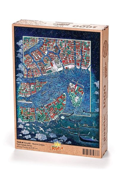 King Of Puzzle Venice - Nusret Çolpan Wooden Puzzle 1000 Pieces