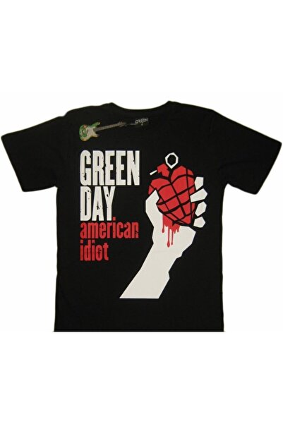 Orijin Green Day Tişört(10) American Idiot L