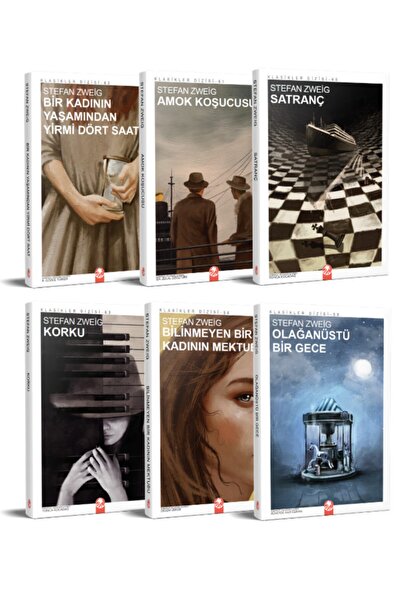 Kızıl Panda Yayınevi Stefan Zweig Seti (6 Kitap)