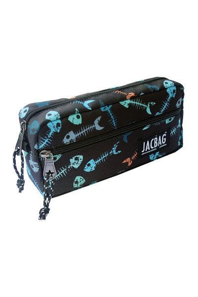 Jacbag Μολυβοθήκη με διπλό φερμουάρ