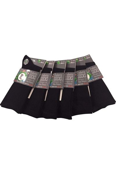 Dündar Çorap Ανδρικές κάλτσες καραμέλας Bamboo Squeeze Elastic Πακέτο 6 τεμαχίων