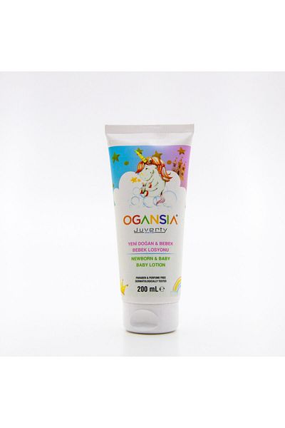 easyso Ogansia 200ml Paraben-Free Newborn and Baby Lotion