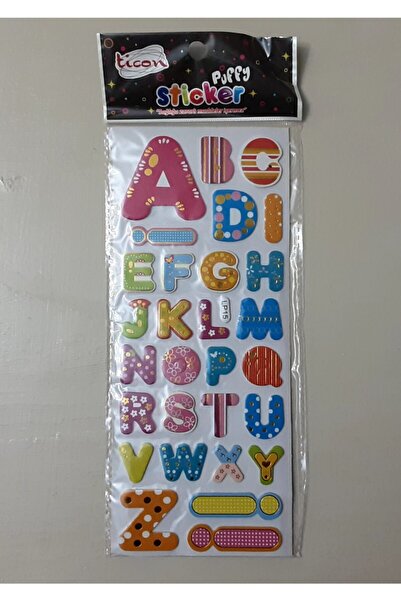 Ticon Autocolant 3d Puffy 5 bucăți în relief