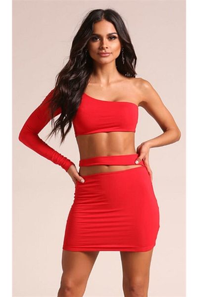 Terry Pau Women's Red Double Suit - Cbtp 101529