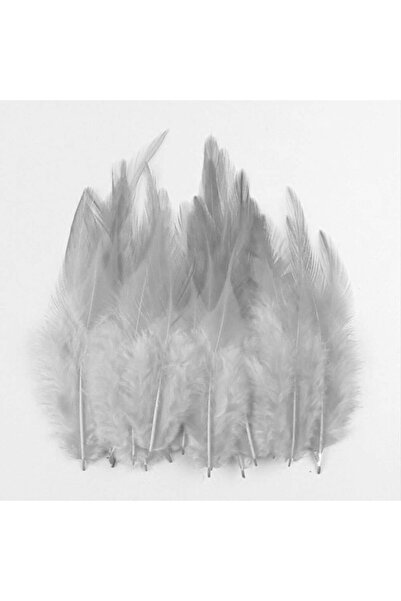 Genel Markalar 100lü Kuş Tüyü 15x2 100 Adet Soft Kuş Tüyü Dekoratif El Işi Sü...