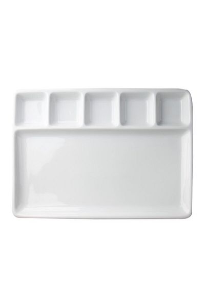 Porland White Breakfast Plate 33cm