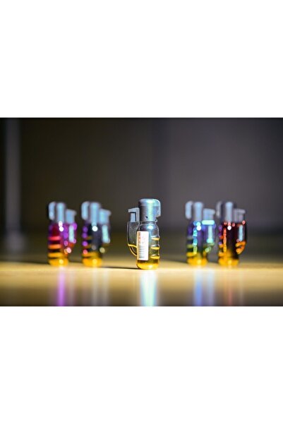 Hunter Gri Sarı Çakmak Rüzgara Dayanıklı Bomba Çakmak