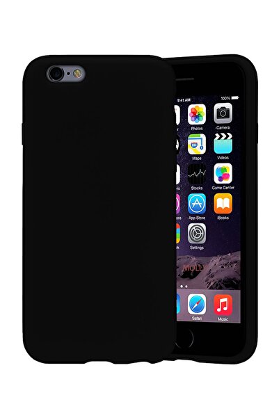 Molly Iphone 6/6s Uyumlu Siyah Liquid Pastel Kılıf