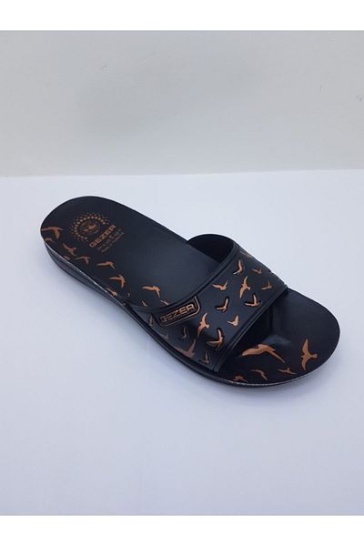 GEZER Papuci negri pentru femei
