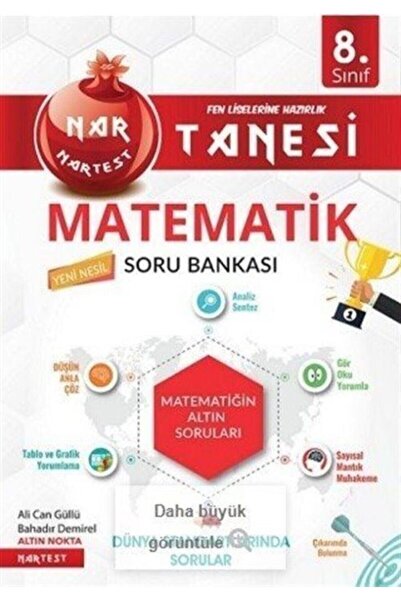 NARTEST 8. Sınıf Matematik Altın Sorular Soru Bankası