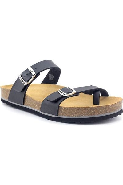 Ceyo Women's Black Casual Slippers - 9910-Z34