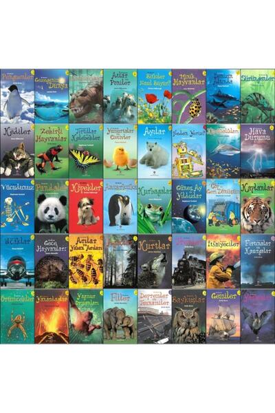 Tübitak Yayınları Tübitak Ilk Okuma Kitapları 40 Kitap Set (7+ Yaş)