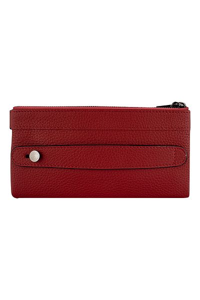 Garbalia Γνήσιο δέρμα χαρτοφυλάκιο χρημάτων Dusty Rose Unisex με λουράκι καρπού