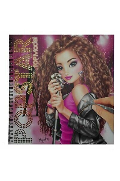 Top Model Topmodel Colouring Book Popstar