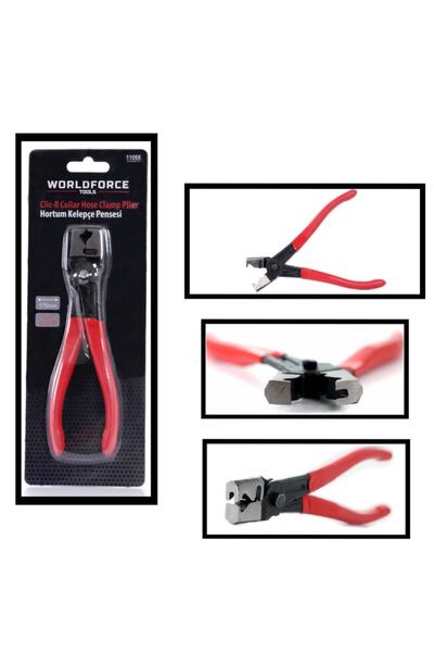 Genel Markalar Çelik Sıçan Diş Hortum Kelepçe Pensesi 180mm