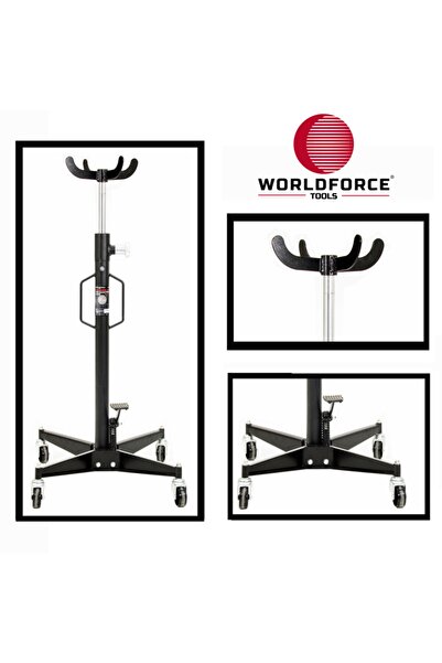 WORLDFORCE TOOLS Worldforce Otomatik Frenli Dikey Şanzıman Kriko 0,5 Ton Prof...