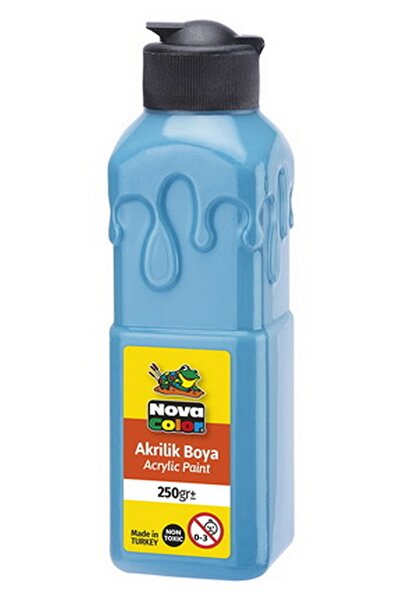 Nova Color 250 Gram Akrilik Boya Turkuaz (nc-3025)