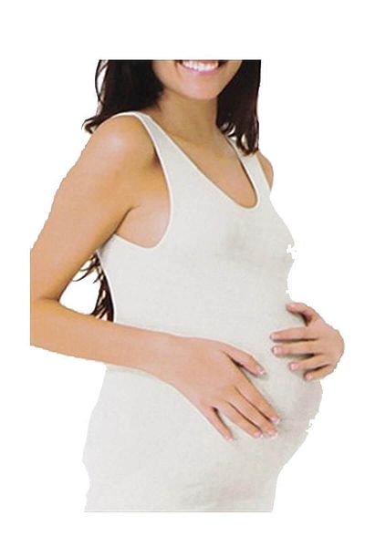Bebefox Maternity Tank Top S White