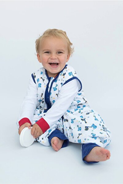 yorni Zoozoo Bamboo Muslin Summer Footed Baby Sleeping Bag 0.2 Tog
