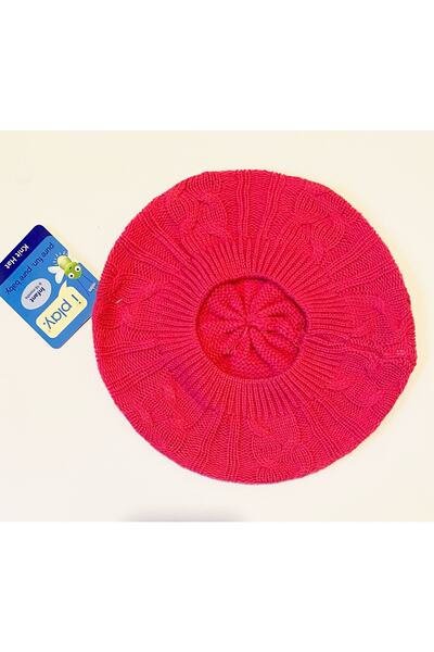 iplay 2-4 Yaş, Tek Beden, Kız Bebek Kışlık Beret Şapka Bere