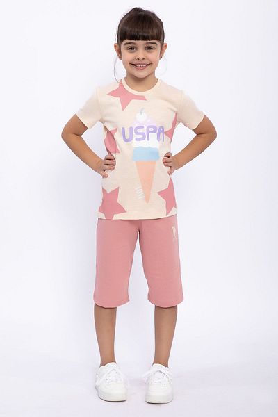 U.S. Polo Assn. Σετ πιτζάμες για κορίτσια Polo Assn New Season