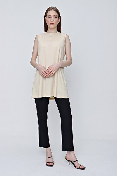 Aker Sıfır Kol Jüpon Tunik