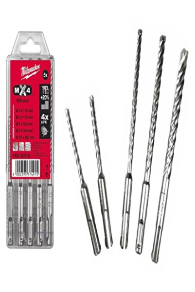 Milwaukee 4932352833 Mxcut 4 Elmaslı Sds Plus Matkap Ucu Seti
