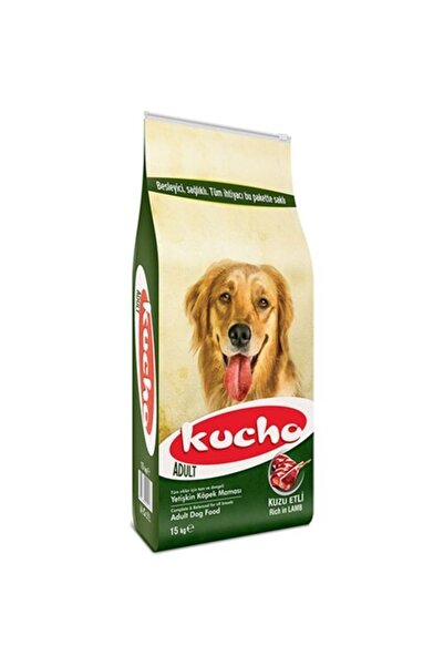 Kucho طعام جاف للكلاب البالغة كوتشو غني باللحم الضأن - 15 كجم